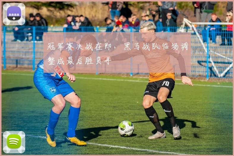 冠军赛决战在即，黑马战队临场调整成最后胜负手